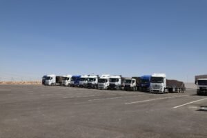 الأردن يسيّر القافلة الثالثة عشرة الى لبنان الشقيق